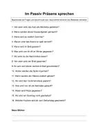 Vorschau - Stundenentwürfe - 1 Sprechanlass - Im Passiv Präsens sprechen - Sprechanlässe daf, daz, Konversation A2, B1, B2, Deutsch, Sprechübung - Seite 2
