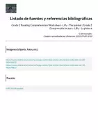 Vista previa - Hojas de trabajo - Grade 2 Reading Comprehension Worksheet - Lilly - The painter /Grado 2 Comprensión lectora - Lilly - La pintora - página 1