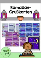 Vorschau - Anderer Materialtyp - Grußkarten zum Ramadan-Feiertag - Deckblatt