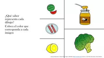 Vista previa - Hojas de trabajo - Identificamos los sabores - página 2