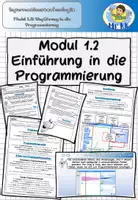 Vorschau - Stundenentwürfe - Modul 1.2 Einführung in die Programmierung Informationstechnologie Lehrplan Plus - Deckblatt