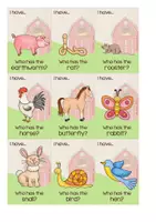Vorschau - Stationenlernen - I have, who has: Farm Animals - Seite 2