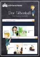 Vorschau - Interaktives Material - Der Silbenball - Eine interaktive Geschichte zum Silben Schwingen - Deckblatt