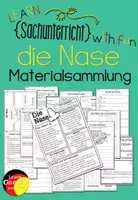 Vorschau - Unterrichtsreihen - Materialsammlung Sachunterricht und NaWi die Nase und Geruchssinn - Seite 1