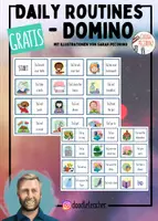 Vorschau - Spiele - Daily Routines - Domino - Seite 1
