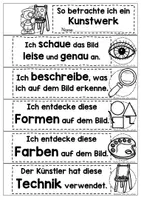 Vorschau - Fördermaterial/Inklusion - Bildbetrachtung im Kunstunterricht der Grundschule - Fächer für die Werkbetrachtung - Seite 1