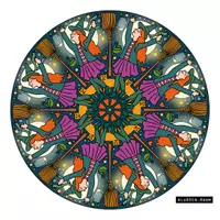 Vorschau - Arbeitsblätter - Mandala Malbuch: Monstermäßige Monstermandalas Halloween Kopiervorlage Mandala - Seite 2