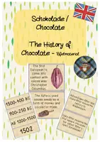 Vorschau - Arbeitsblätter - Materialpaket Chocolate - Englisch - Deckblatt
