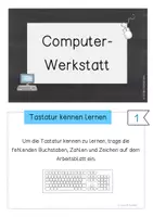 Vorschau - Stationenlernen - Computer Werkstatt - Seite 1