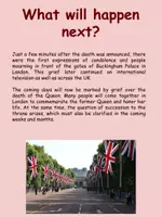 Vorschau - Arbeitsblätter - The life of Queen Elizabeth II - Bilinguales Material zum Tod der Queen - Seite 2
