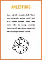 Vorschau - Stationenlernen - Nomen-Spiel - spielerisch die Nomen lernen + BONUS Spielfiguren - Seite 3