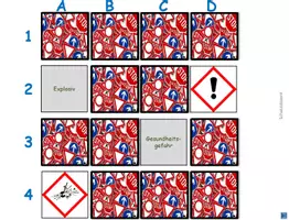Vorschau - Spiele - Merk es dir Sicherheitszeichen Variante 1 PowerPoint Spiel - Deckblatt