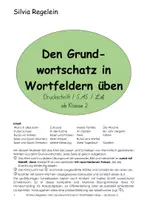 Vorschau - Arbeitsblätter - Mein Körper, aus: Grundwortschatz in Wortfeldern, Kl. 2 - Deckblatt