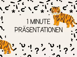 Vorschau - Text - Fragekarten Deutsch für Diskussionen und 1 Minute Präsentationen - Seite 1