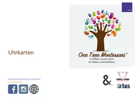 Vorschau - Spiele - Montessori Uhrkarten - Deckblatt