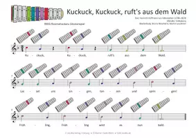 Vorschau - Audio-Dateien - Kinderlied für Glockenspiele - Kuckuck, Kuckuck, ruft‘s aus dem Wald - Seite 1