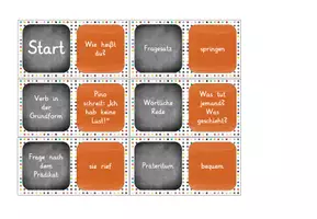 Vorschau - Spiele - Grammatikdominos - Seite 1