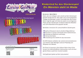 Vorschau - Audio-Dateien - Kinderlied für Glockenspiele - Ein Männlein steht im Walde - Deckblatt