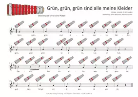 Vorschau - Anderer Materialtyp - Kinderlied für Glockenspiele - Grün, grün, grün sind alle meine Kleider - Seite 3