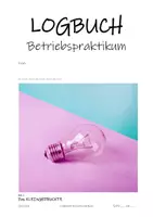 Vorschau - Arbeitsblätter - Logbuch zum Betriebspraktikum - Seite 1