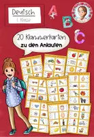 Vorschau - Fördermaterial/Inklusion - Klammerkarten Anlaute / Laute (1. Klasse) Deutsch #wmfieber - Deckblatt
