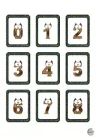Aperçu - Jeux - Ordre des chiffres: Pose la carte! (jeux, hiboux) - Page 3