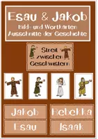 Vorschau - Arbeitsblätter - Materialpaket - Esau & Jakob Unterrichtseinheit - Deckblatt