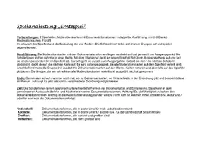 Vorschau - Arbeitsblätter - Dokumentationsformen kennenlernen (Spiel) - Seite 1