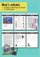 Aperçu - Feuilles d'exercices - Halloween Escape Room - Beginners (Anglais) - Page 3