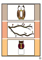 Vista previa - Unidades / Secuencias / Situaciones de Aprendizaje - Paquete de materiales: búhos matemáticos (rango de números 5, 10, 20) - página 3