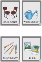 Vorschau - Präsentationen/Tafelbilder - Diensteschilder für den Kunst- und Werkunterricht: Ämtliplan - Seite 2