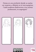 Vista previa - Tarjetas / Manipulativos - 8M: El día de la mujer trabajadora (marcapáginas) - Portada