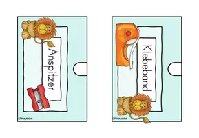 Vorschau - Poster - BUNDLE: Löwenklasse / Klassentier Löwe - Classroom Management - Seite 3