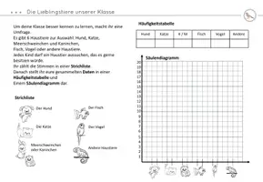 Vorschau - Arbeitsblätter - Umfragen in der Klasse auswerten - Seite 2