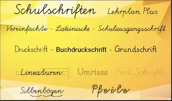Vorschau - selbst erstellte Schriftarten - Alle Schulschriften ( LA, VA , SAS, LA, DR + GS) Software für Windows - Download - Seite 1