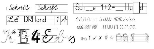Vorschau - selbst erstellte Schriftarten - Alle Schulschriften ( LA, VA , SAS, LA, DR + GS) Software für Windows - Download - Seite 3