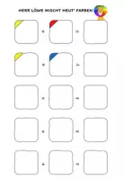 Vorschau - Arbeitsblätter - Herr Löwe trägt heut bunt - ABs zum Buch - 1./2. Klasse - Seite 3