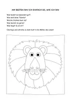 Vorschau - Arbeitsblätter - Herr Löwe trägt heut bunt - ABs zum Buch - 1./2. Klasse - Seite 2