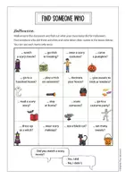 Vorschau - Arbeitsblätter - Halloween Sprechübung: Mingle-Aktivität mit Past Simple & Going to-Future (Englisch) - Seite 3