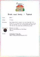 Vorschau - Arbeitsblätter - British royal family - Flipbook (Stand 9/22) - Seite 1