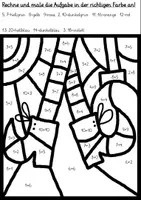 Vorschau - Arbeitsblätter - Halloween Mathe Mandala - Seite 2