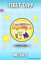 Vista previa - Otros - FIRST DAY of SCHOOL MEDALS - Portada