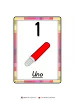 Vista previa - Decoración del aula - POSTERS de los NÚMEROS (1-20) / Flash cards - página 2