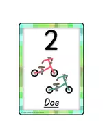 Vista previa - Decoración del aula - POSTERS de los NÚMEROS (1-20) / Flash cards - página 3