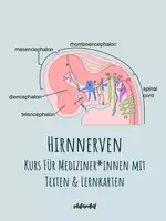 Vorschau - Arbeitsblätter - Die zwölf Hirnnerven des Menschen! - Lernkarten & Text - Deckblatt