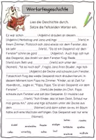 Vorschau - Arbeitsblätter - Wortartengeschichte / Wortarten - Deckblatt