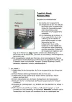 Vorschau - Arbeitsblätter - Palmers Weg. Arbeitsvorschläge zu Kapitel 1 - Deckblatt