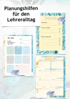 Vorschau - Anderer Materialtyp - Wochenplaner - meine Ziele und To Dos planen - für Lehrkräfte #edukilights22 - Deckblatt