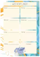 Vorschau - Anderer Materialtyp - Wochenplaner - meine Ziele und To Dos planen - für Lehrkräfte #edukilights22 - Seite 3