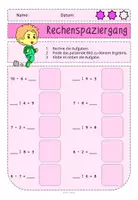 Vorschau - Arbeitsblätter - Rechenspaziergang Herbst ZR100 Einmaleins - Seite 2
